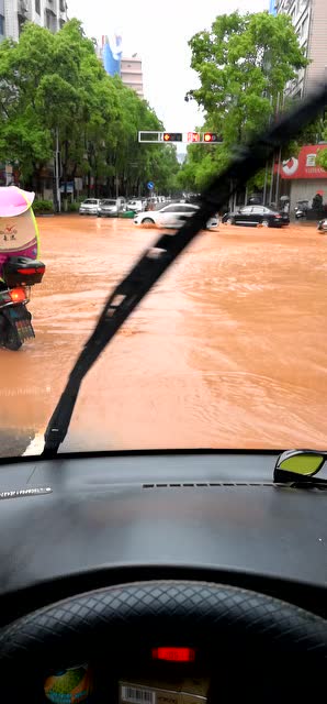 宜章老城涨水了