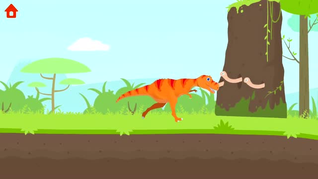 恐龙救援队 冥河龙摘水果