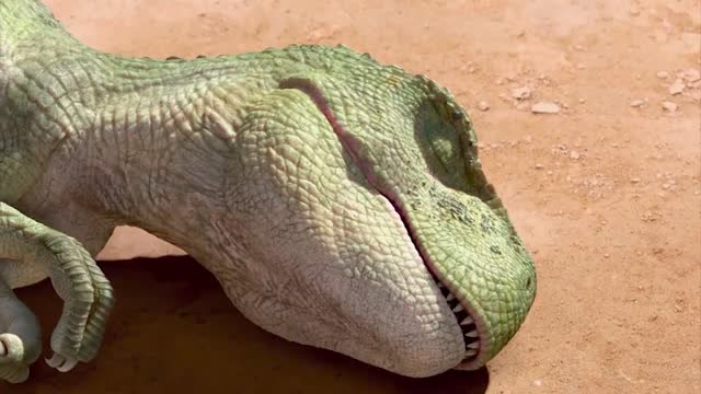 恐龙王:天降暴雨,特暴龙没法追击坏蛋