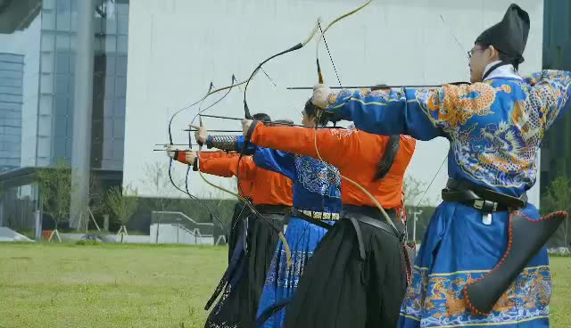 隆行汉韵箭阵展示