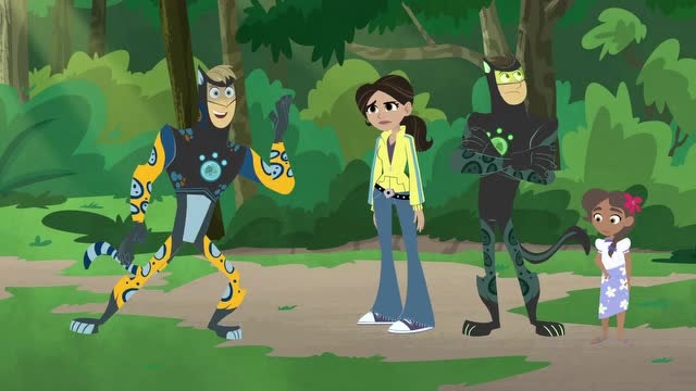 动物兄弟马丁重复激活了很多次超能力服终于变成黑色的了