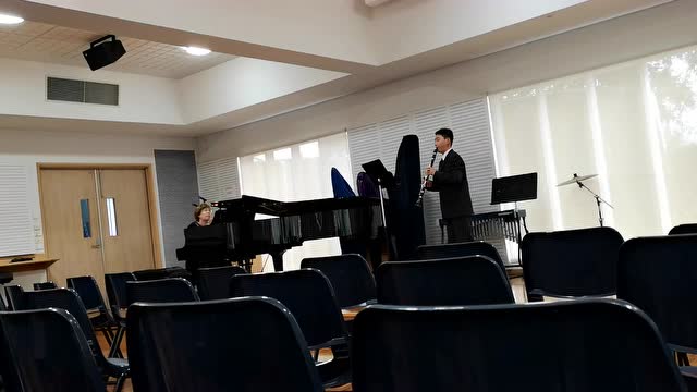 飞飞的黑管比赛表演(1) 2019-06-15