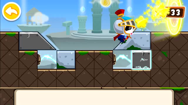 宝宝巴士 奇妙逻辑冒险 成功帮雷神拿到了蓝色药水