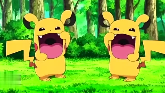 精灵宝可梦:皮卡丘模仿宝可梦合集,萌到犯规