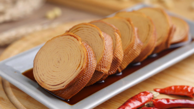 香卤豆皮卷——孔老师教做菜