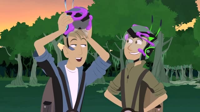 动物兄弟:马丁和克里斯喂食物给负鼠,发现负鼠有两只可爱的宝宝