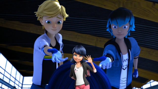 瓢虫雷迪amv:玛丽娜,卢卡也超般配,卢卡还会为她弹吉他!