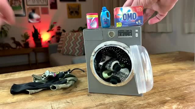 趣味手工制作:做滚筒洗衣机