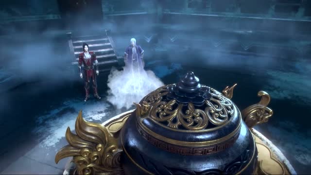 斗破苍穹:老师的炼药鼎黑魔,果然很厉害,大开眼界了!