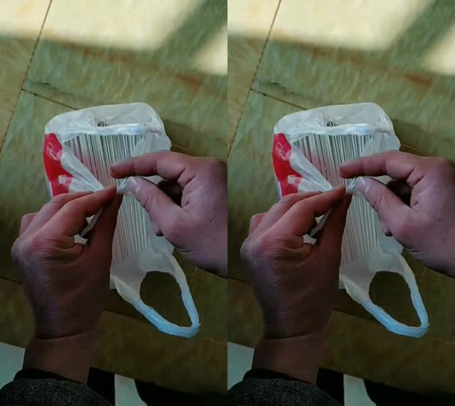 方便袋打结你是这样打的吗