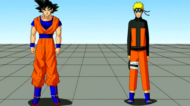 黑色幽默动画,鸣人和孙悟空合体,这战斗力宇智波斑都不是对手!