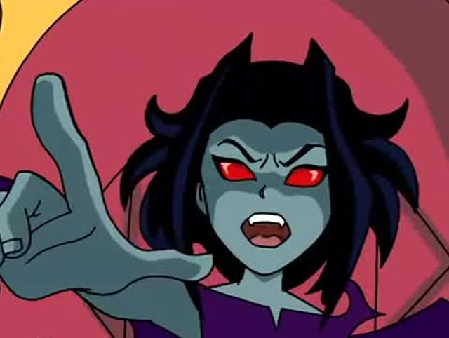 小玉中毒逐渐变成蓝色,恶魔逐渐控制小玉