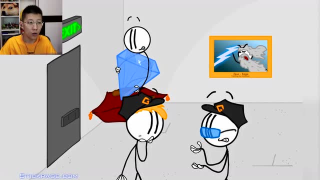 鲤鱼ace:火柴人偷钻石达成了三个结局