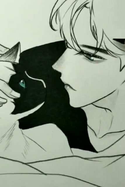 漫画大神画的帅哥,看他深情的眼神,我真希望他是在看我!