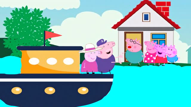 卡通小剧场:配齐家门口都能划船了,到底怎么回事?