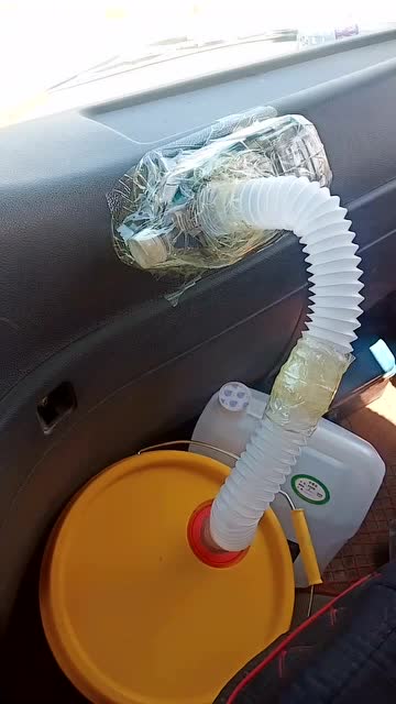 自制的车载冰箱!