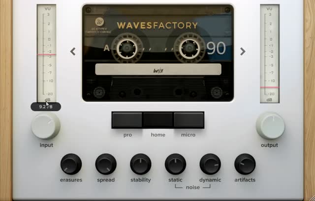 磁带声音模拟软件Wavesfactory Cassette 1.0.1 WINx64破解版免费下载插图4 磁带声音模拟软件Wavesfactory Cassette 1.0.1 WINx64破解版免费下载插图4