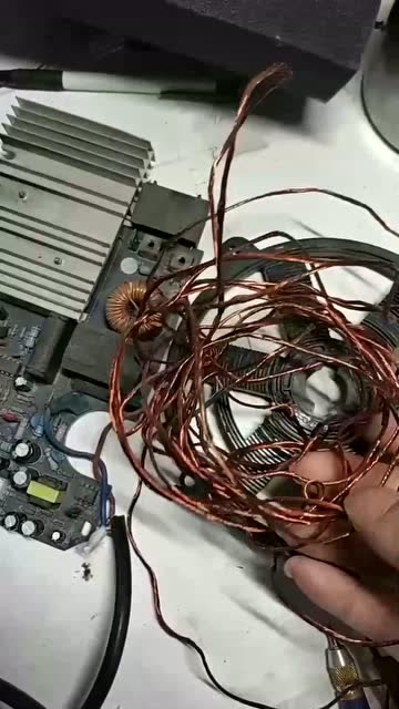 用电磁炉改高频感应加热器