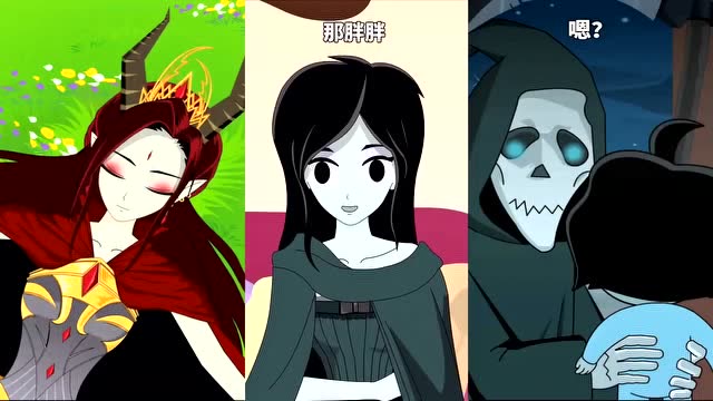 正能量的胖鹅:死神冥泽请牛老大喝杯茶休息一下