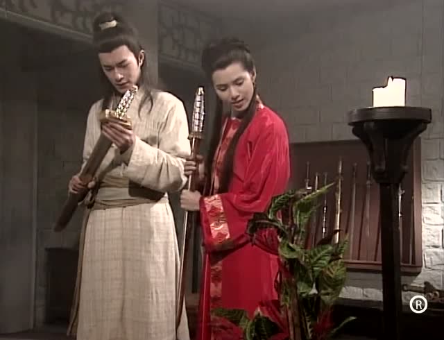 原来淑女剑和君子剑是这样得来的,真要多谢谢一下周伯通!