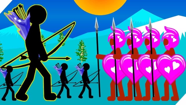 火柴人世界战争:挑战第三关就召唤战魂和剑雨,战力太强了!