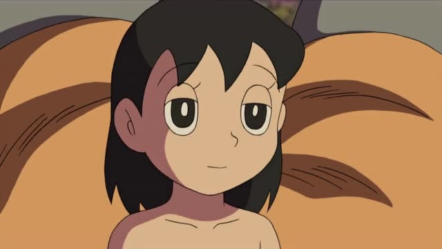 哆啦a梦静香恢复成人的样子了狠狠的给了大雄一巴掌真逗