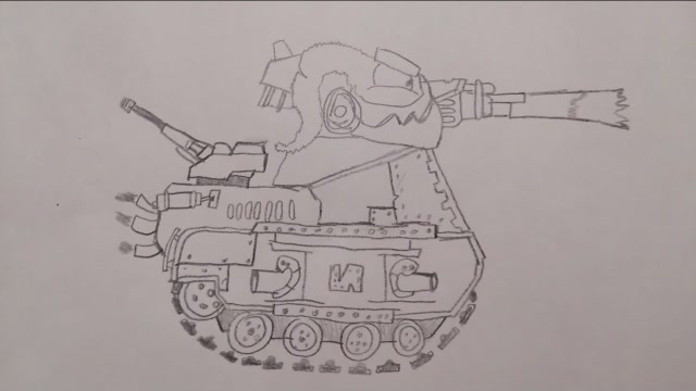 坦克动画:你会画坦克吗