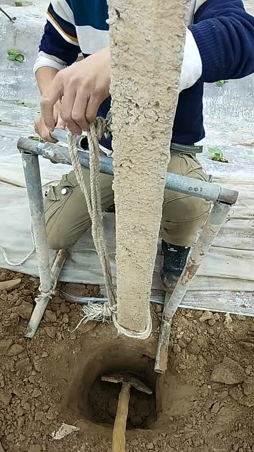 自制简单拔水泥杆神器
