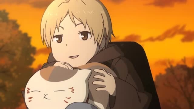 夏目友人帐混剪:喜欢立秋傍晚吹来的风,和笑起来要命可爱的你