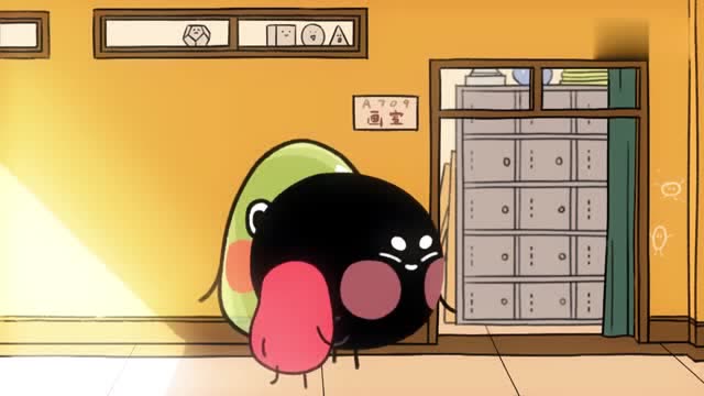 请吃红小豆吧:芦荟邀请红小豆和珍珠,珍珠无意中看见了黄圆