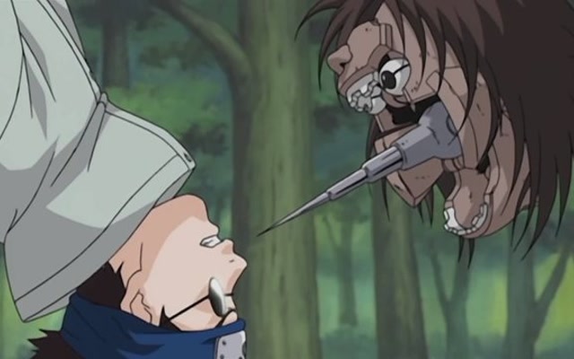 火影忍者:油女志乃vs勘九郎,两人都倒下了,这是打ping了吗