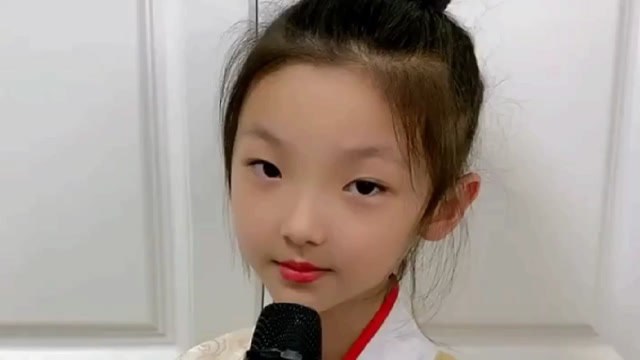 漂亮的小婉婷一曲《赤怜》歌声绕梁,唱到心坎里了!