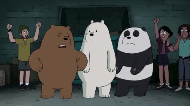 咱们裸熊:在三只熊的帮助下,nq终于出了口恶气