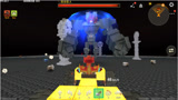 迷你世界：大表哥制作超能捕兽战车，居然能把石巨人给举起来
