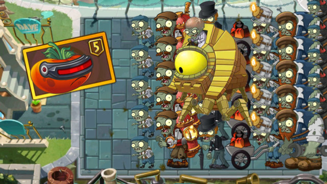 蒸汽时代僵王疯狂来袭,5阶终极番茄:遇到我算你倒霉了