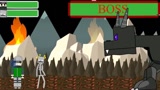 我的世界格斗动画第211集：BOSS末影龙的霸气