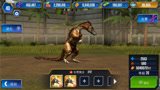 大海解说侏罗纪世界游戏：20级长臂猎龙VS第二型霸王龙