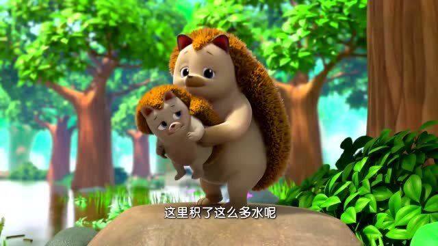 《萌鸡小队》水黾动手做的船好酷呀