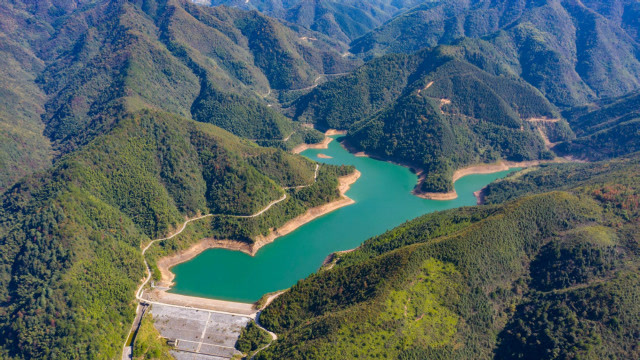 双江水库航拍输出