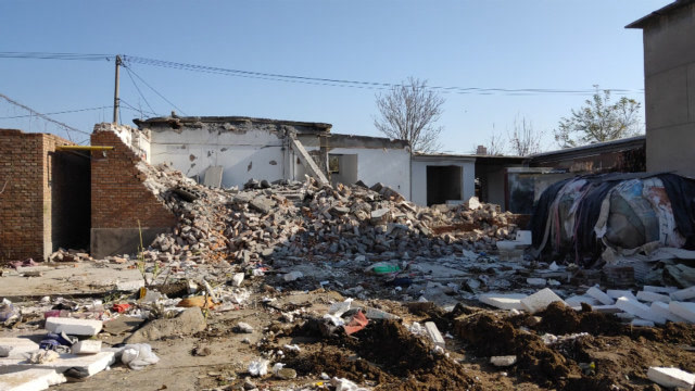 保定西郊天威路,王七里店正在拆迁,真的是保定速度,带你转转