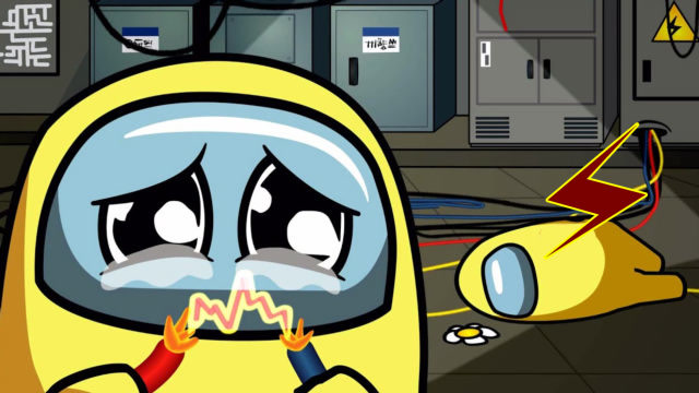 amongus我们之中游戏 宠物小黄逆天复活船员