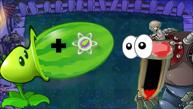 植物大战僵尸贝塔版:可发射西瓜的豌豆射手亮瞎我的眼睛!