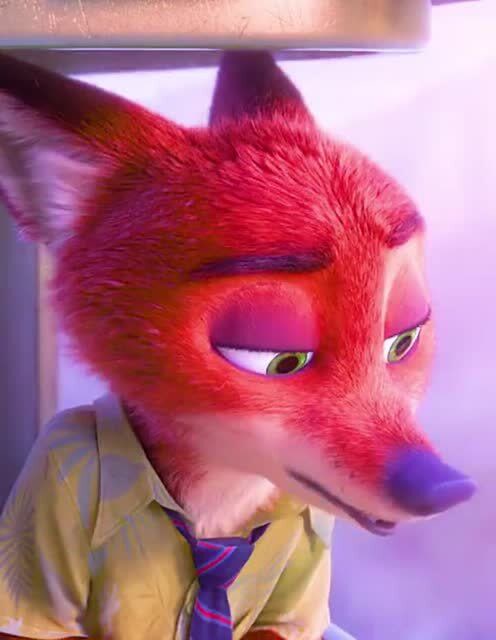 疯狂动物城:尼克是我见过最帅的狐狸!