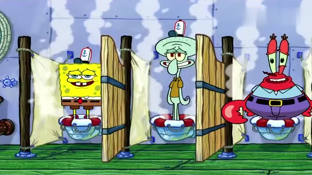 蟹堡王卫生不合格,厨房居然还有海胆,吓的抱在一起