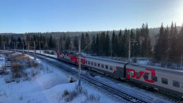 俄铁 克拉斯诺亚尔斯克东部索罗基诺