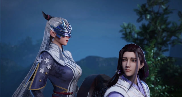 九夜神传:好好的一个美女总要戴面具,山上走路也不肯摘!