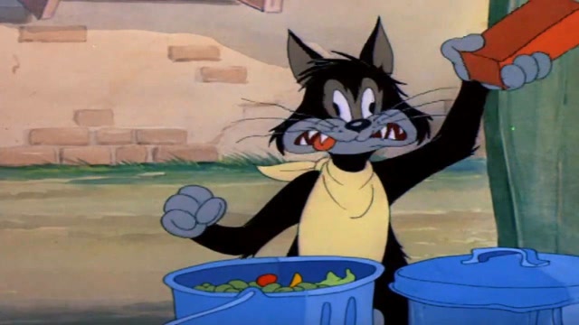 猫和老鼠:流浪猫看汤姆和杰瑞当面亲亲,惊得只拿钻头砸头!