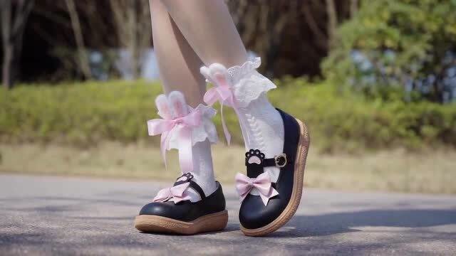 洛丽塔风格的小鞋子,感觉太甜美了吧