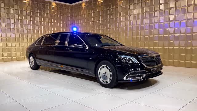 【全方位实拍】奔驰s600 普尔曼guard.