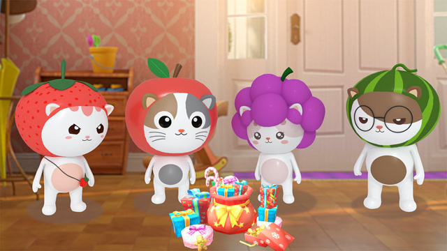 水果猫乐园玩具  水果猫探世界,脑筋急转弯益智游戏探索奇思妙想!